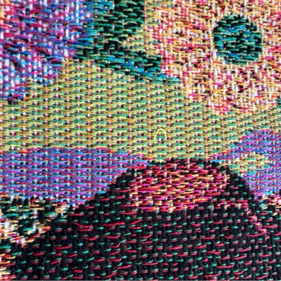 👠✨VINTAGE Wizard of Oz Woven Throw Blanket by Mohawk Home – 2002 USA – 60” x 49” - Picture 8 of 10